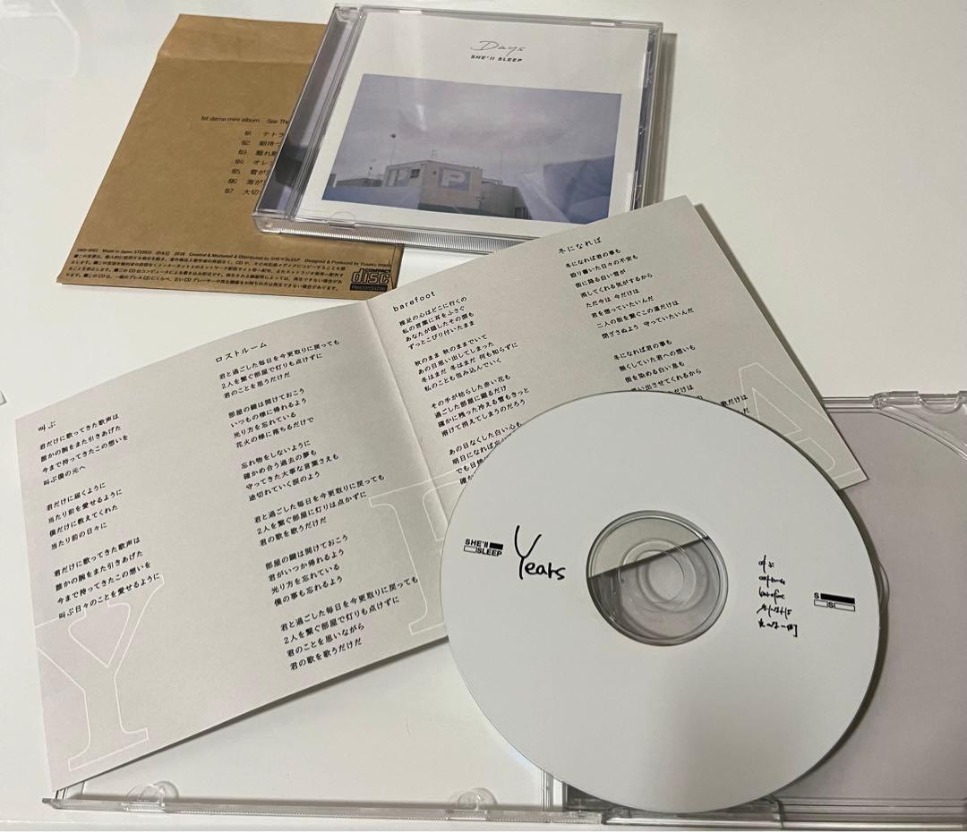邦楽 SHE'LL SLEEP demo CD