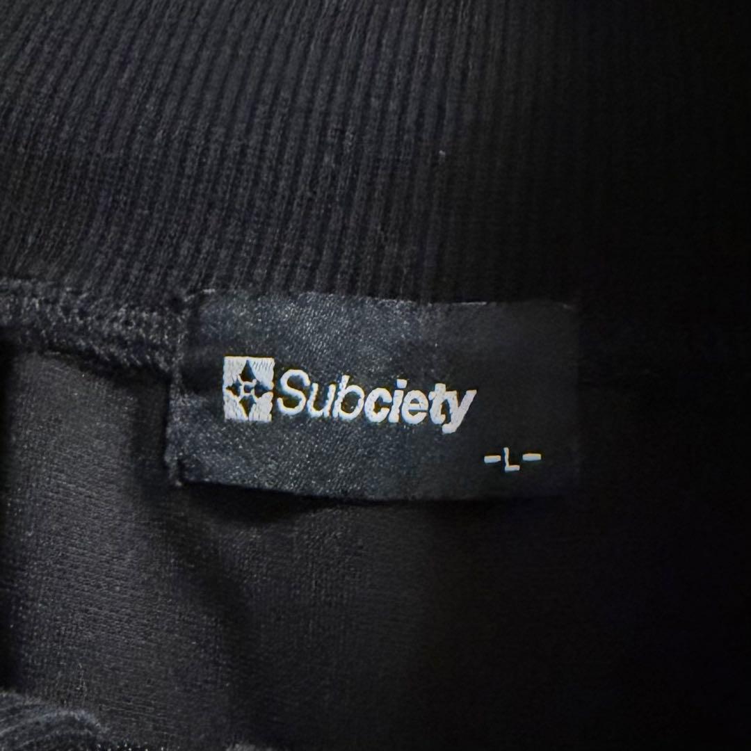 Subciety ブラック ジャージ セットアップ スウェット M L