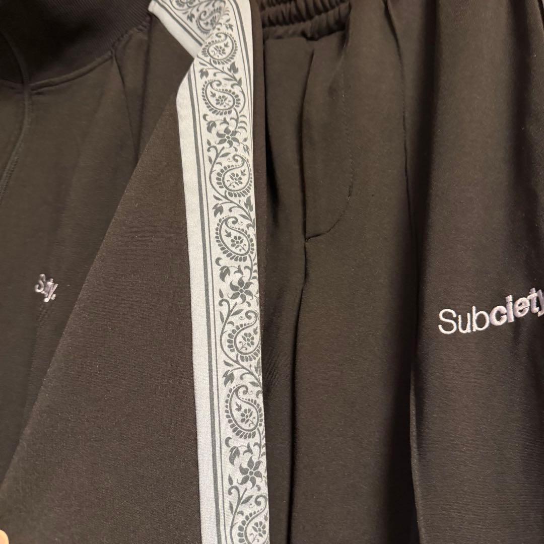 Subciety ブラック ジャージ セットアップ スウェット M L