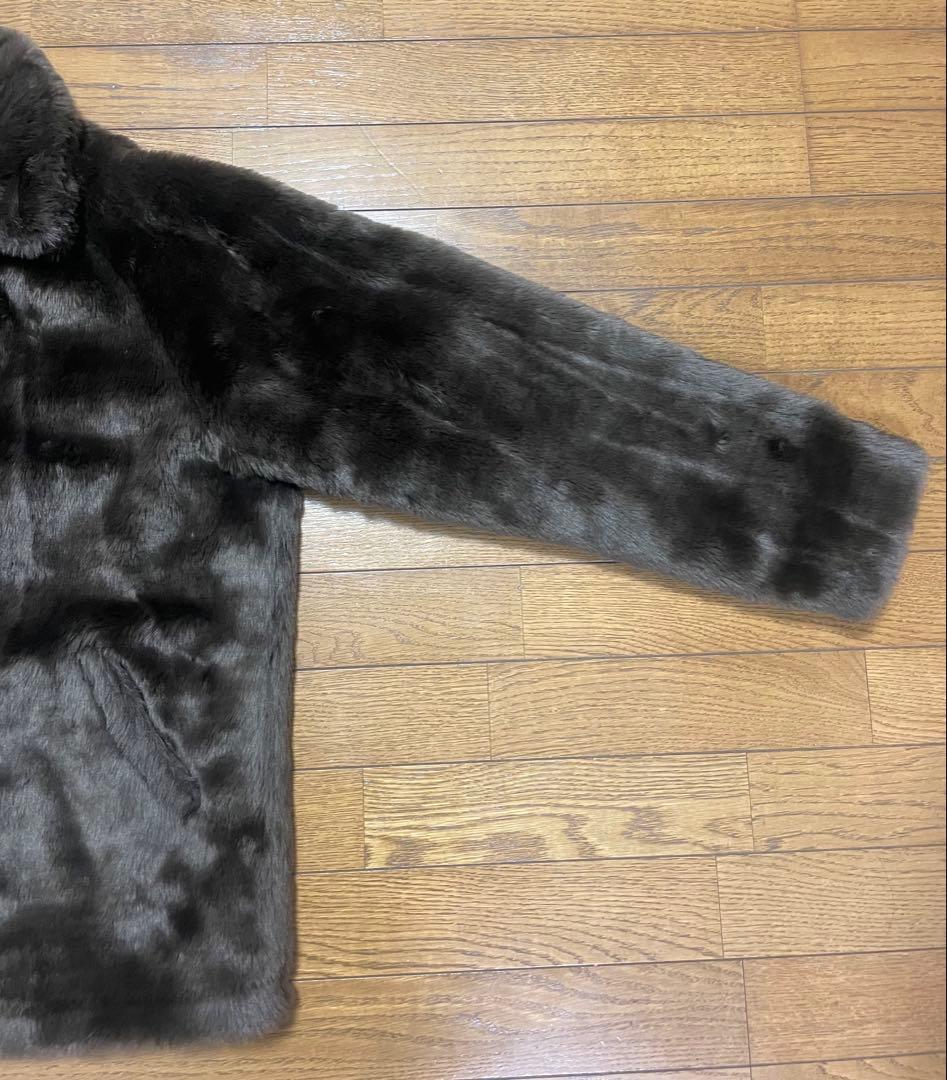 【Schott ショット 】ボア シングル ピーコート メンズ ファー アウター