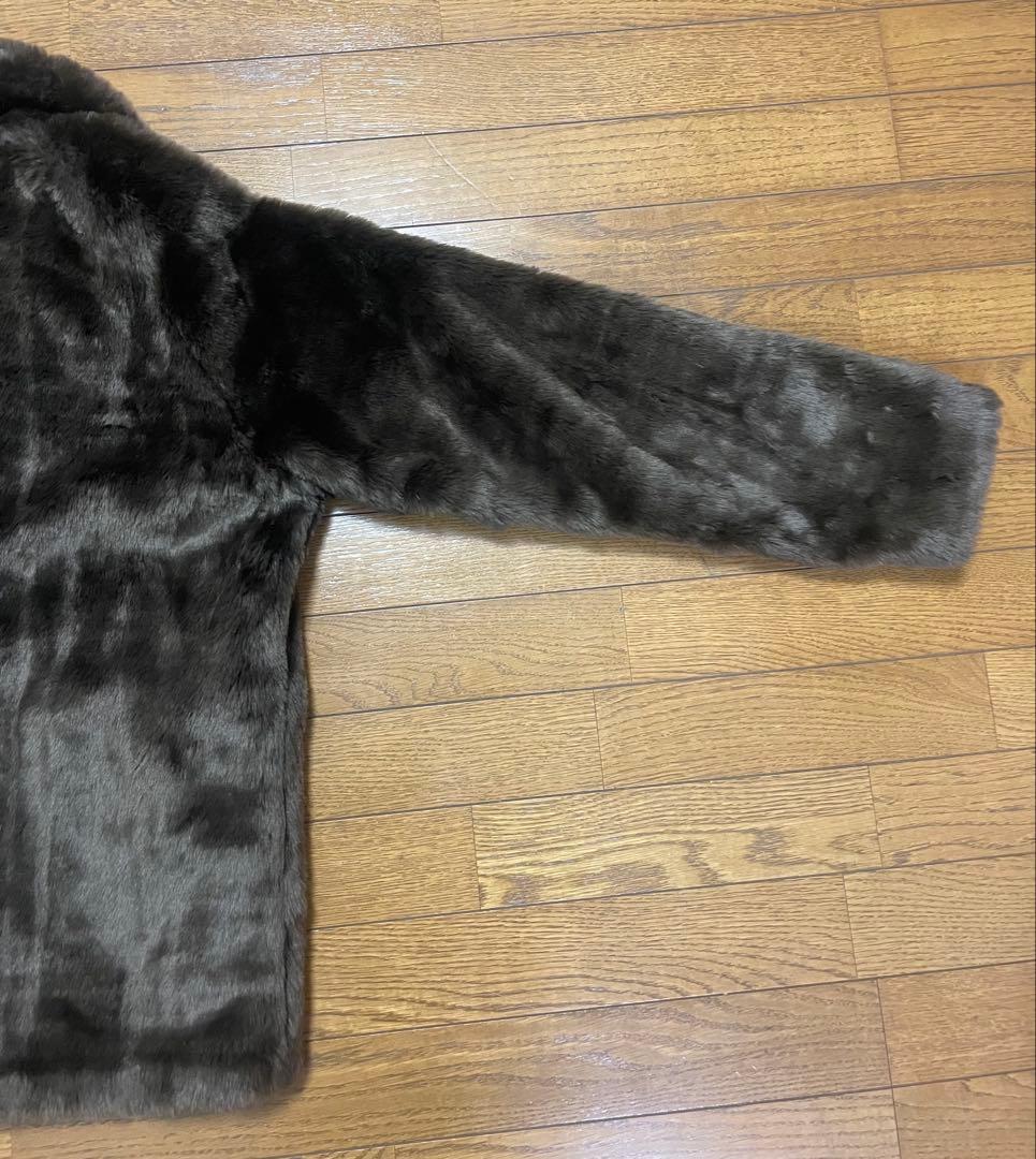 【Schott ショット 】ボア シングル ピーコート メンズ ファー アウター