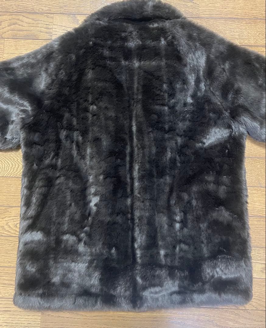 【Schott ショット 】ボア シングル ピーコート メンズ ファー アウター