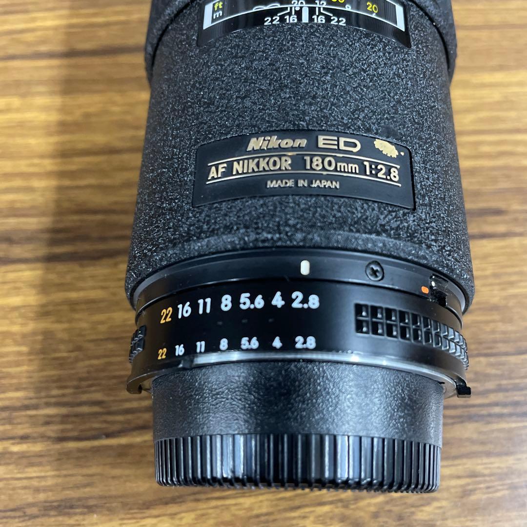 【美品】Nikon AF NIKKOR 180mm f/2.8 ED