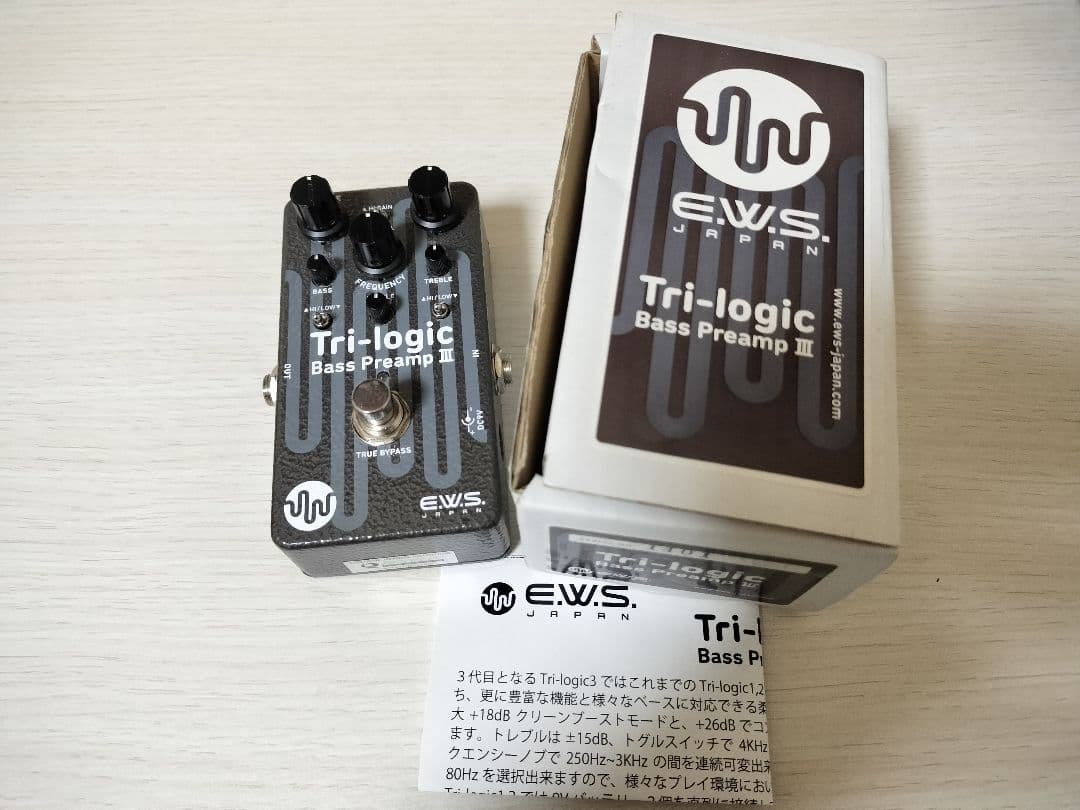 【値下げ】E.W.S. Tri-logic Bass Preamp III