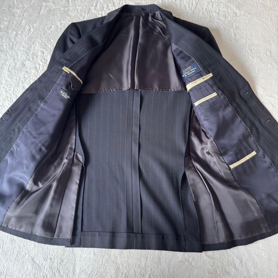 よよポールスミスロンドン　セットアップ　スーツ　ネイビー　スト