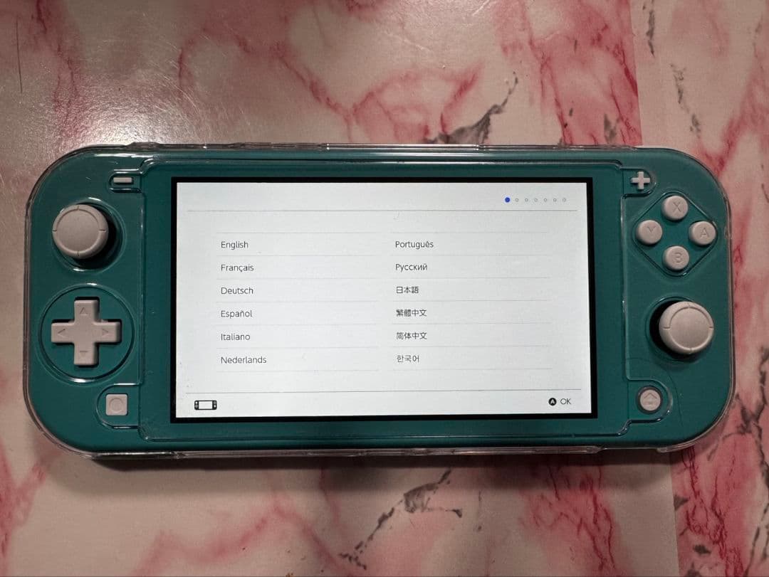 Nintendo Switch Lite ターコイズ 本体カバー付き 箱あり