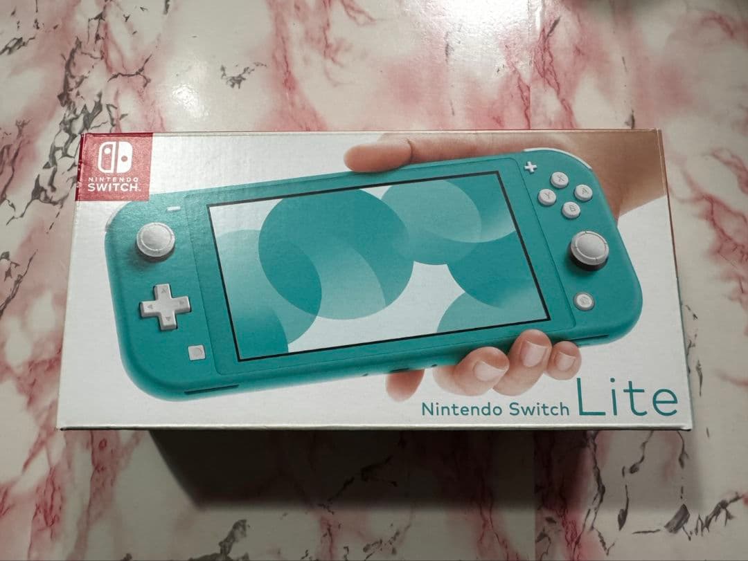 Nintendo Switch Lite ターコイズ 本体カバー付き 箱あり