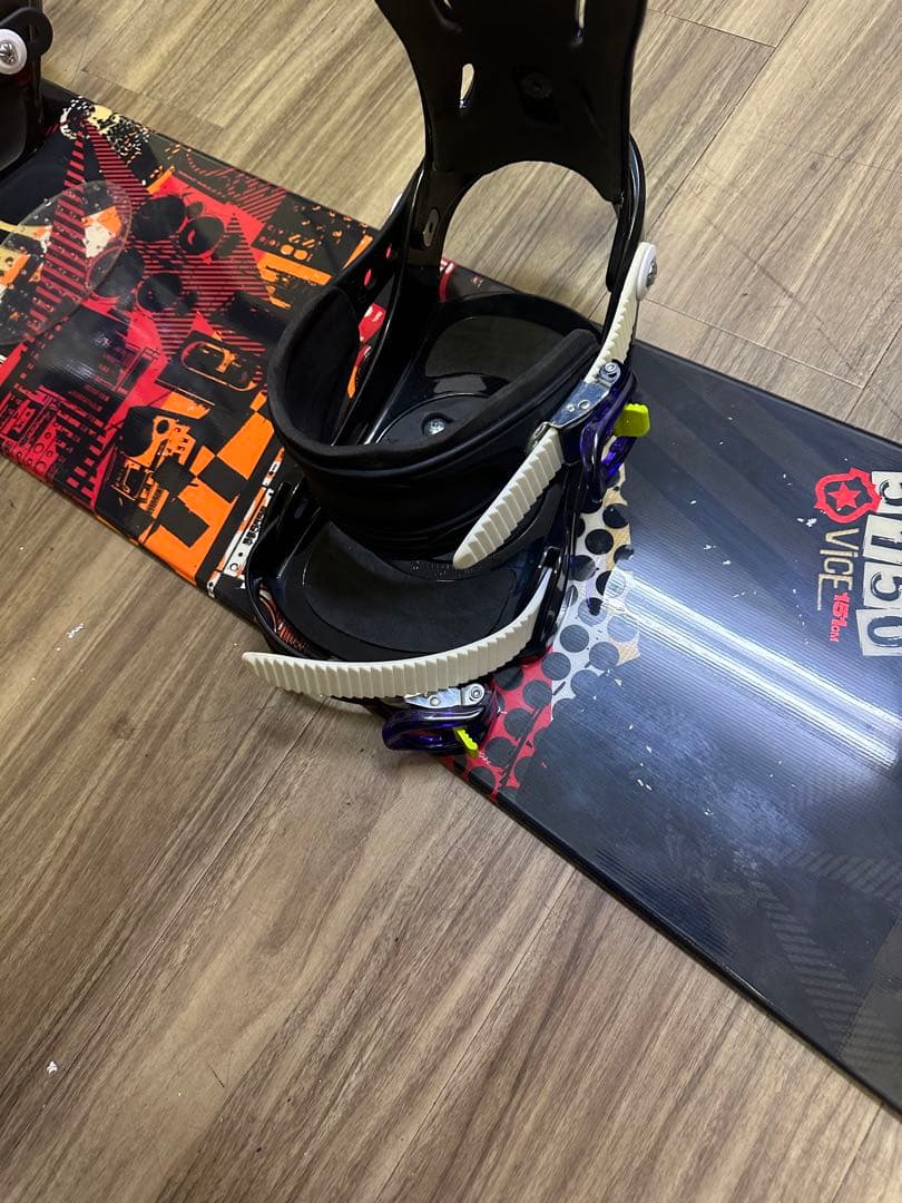 スノーボード5150 151cm ビンディングIGNIO size M/Lセット