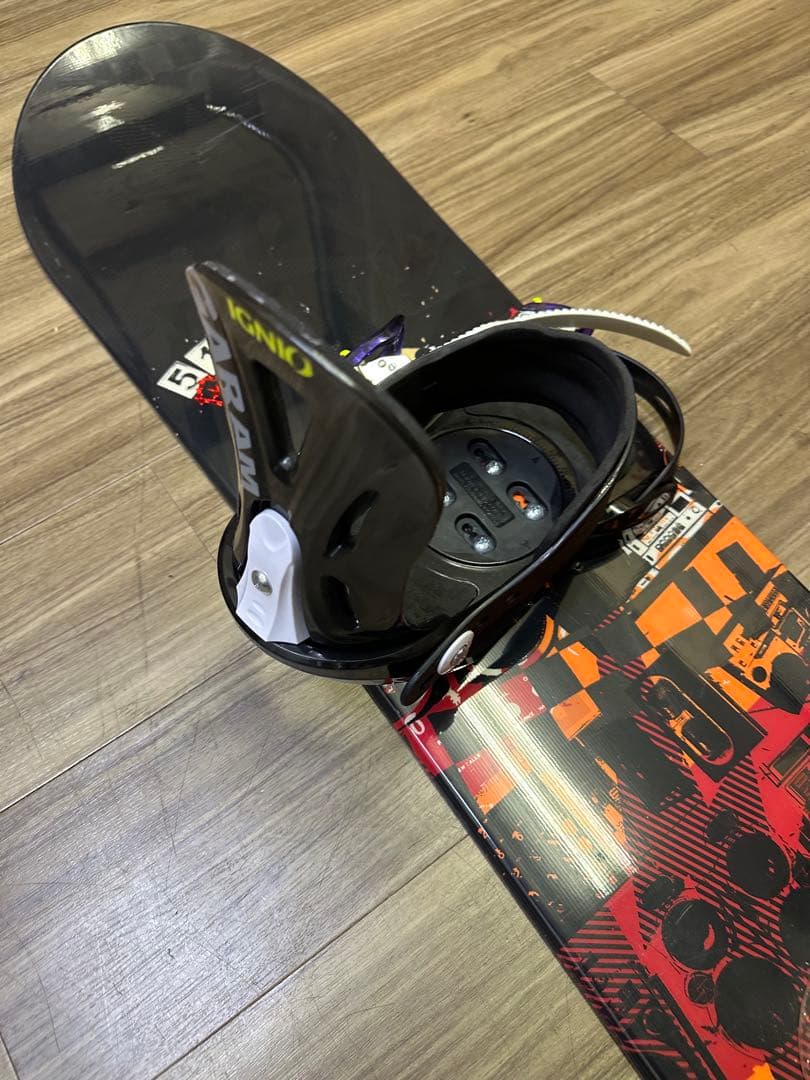 スノーボード5150 151cm ビンディングIGNIO size M/Lセット
