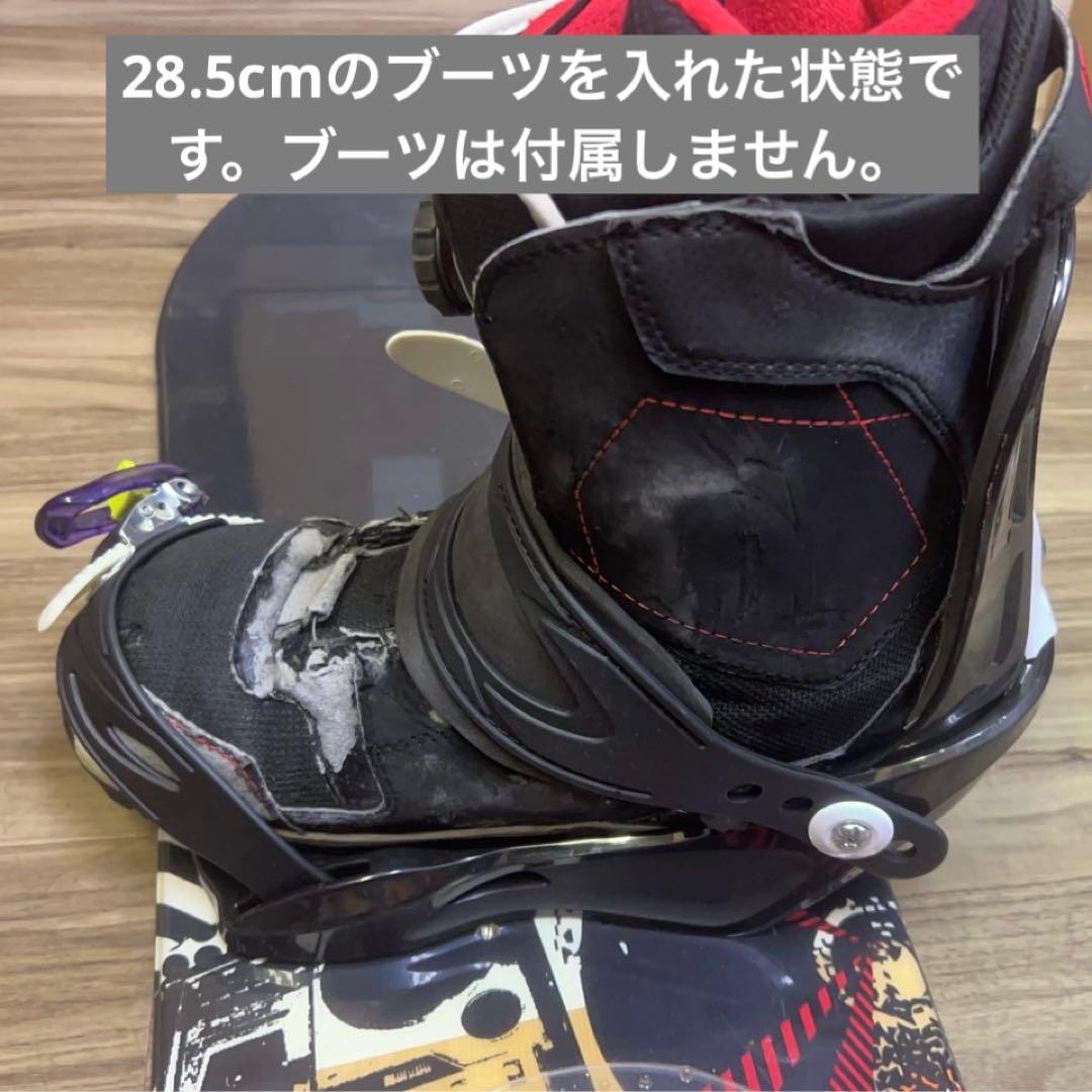 スノーボード5150 151cm ビンディングIGNIO size M/Lセット