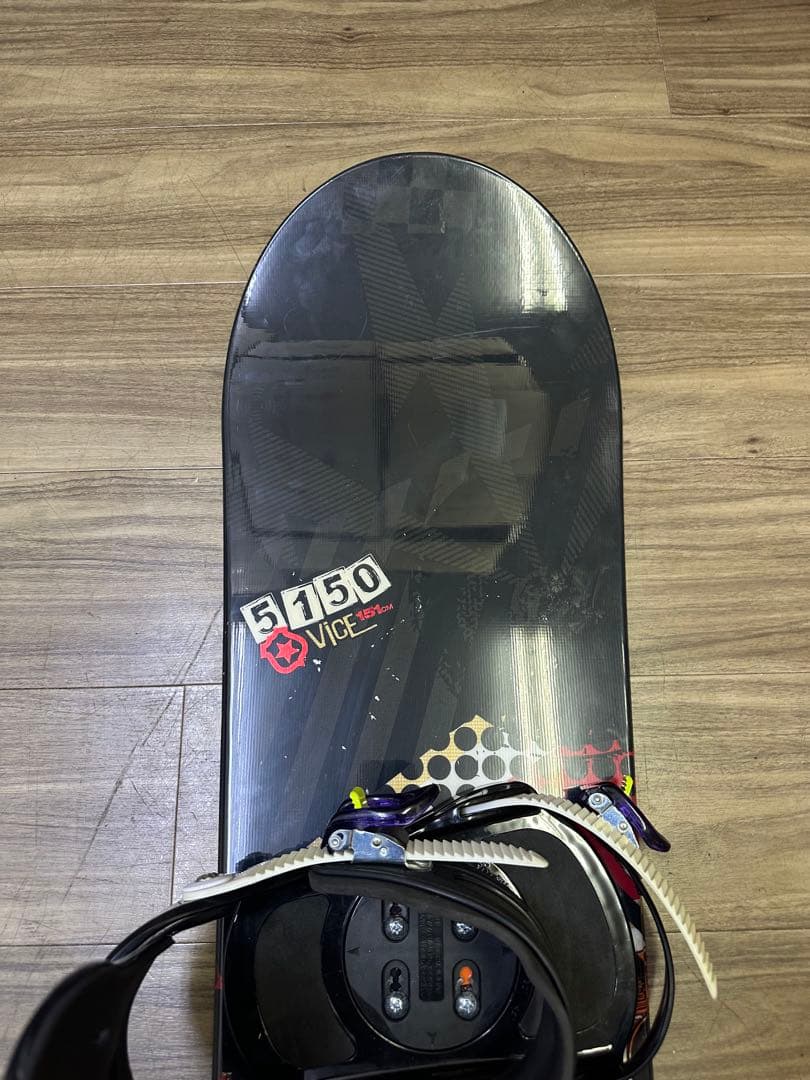 スノーボード5150 151cm ビンディングIGNIO size M/Lセット