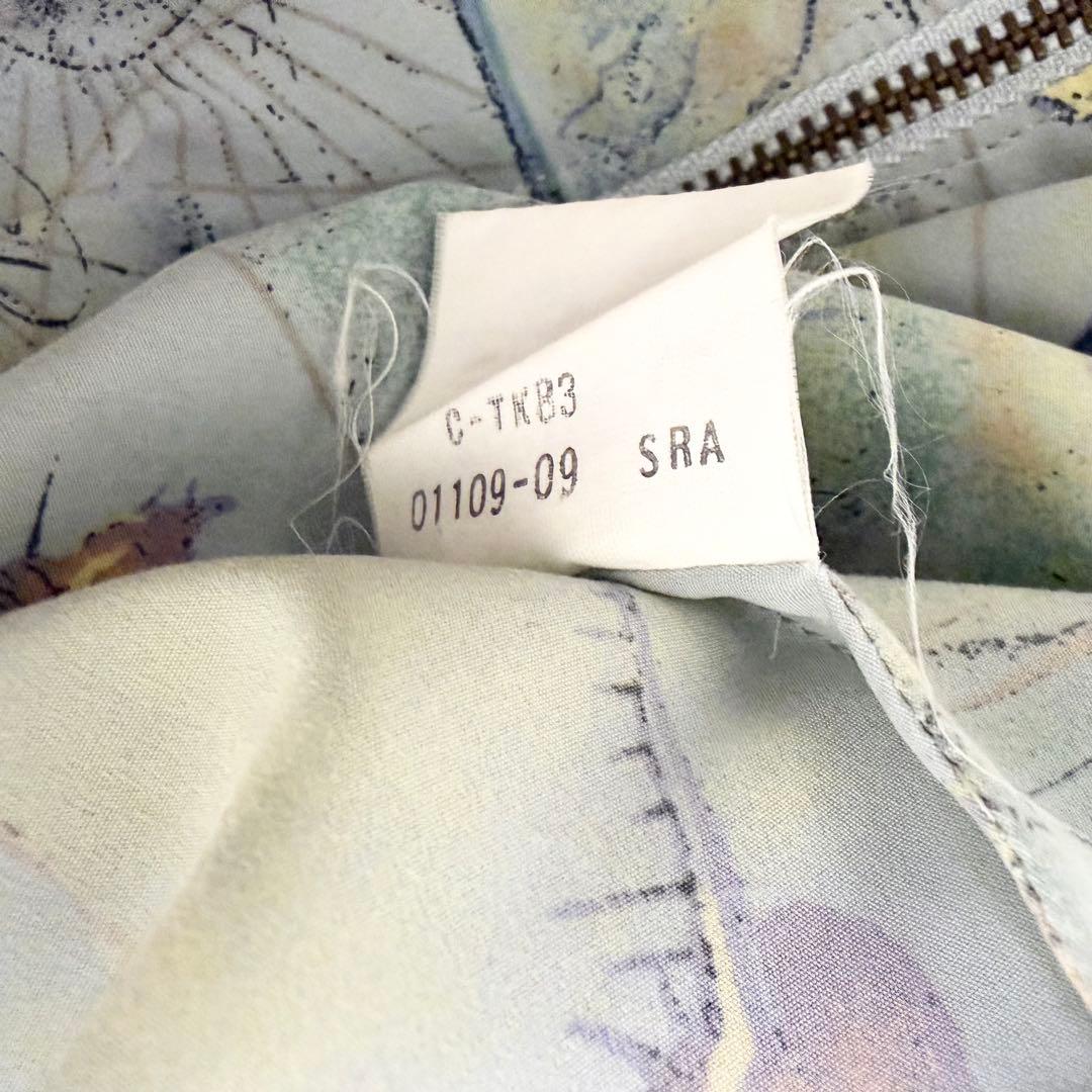 80’s Burberrys シャツブルゾン 貝殻 地図 レア