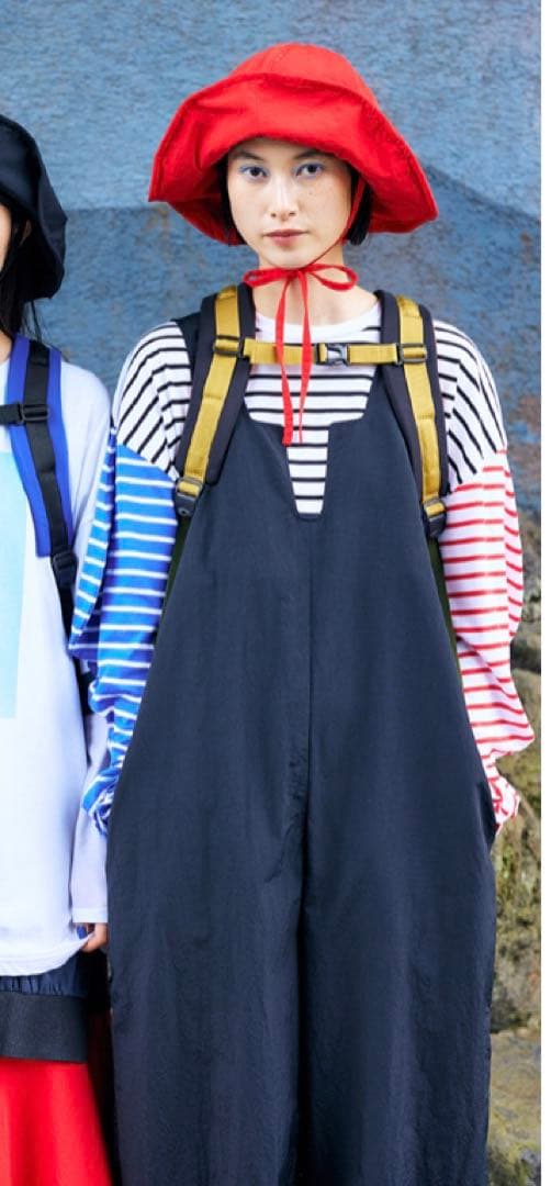 ナゴンスタンス タスランウェザーコクーンサロペット オールインワン