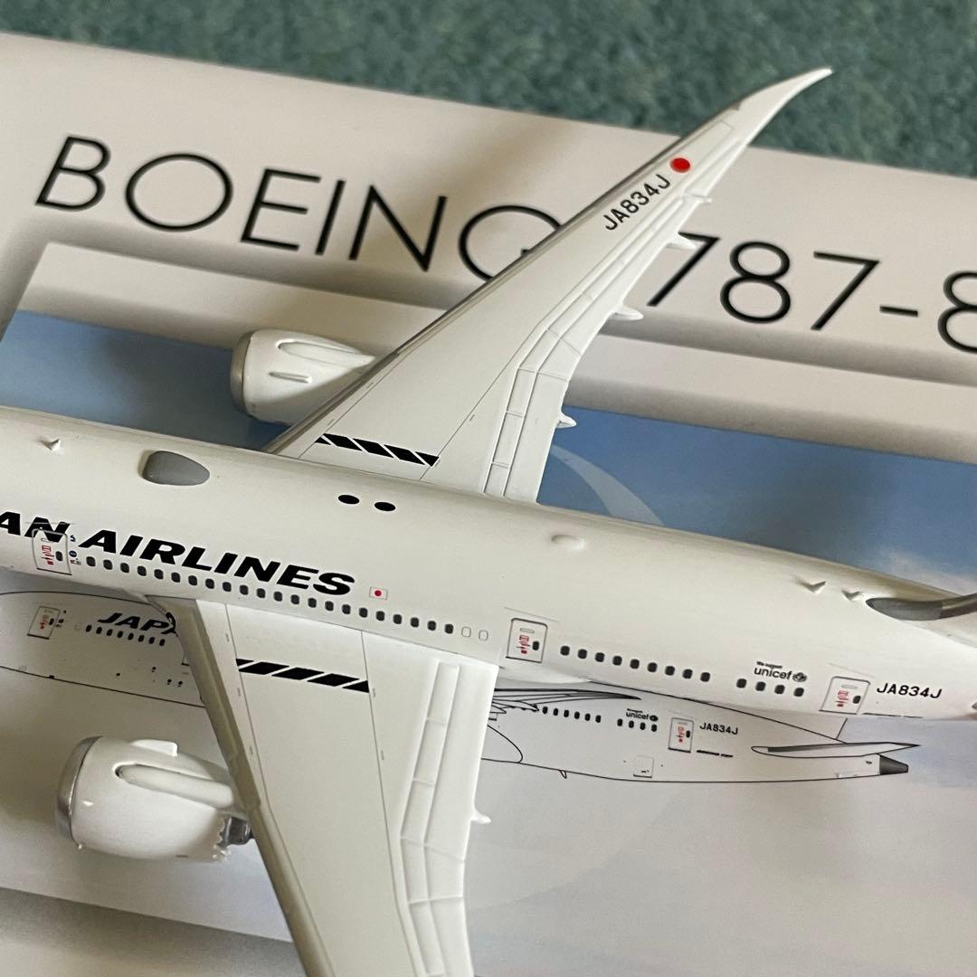 JAL 日本航空 787-8 JA834J ph 1:400