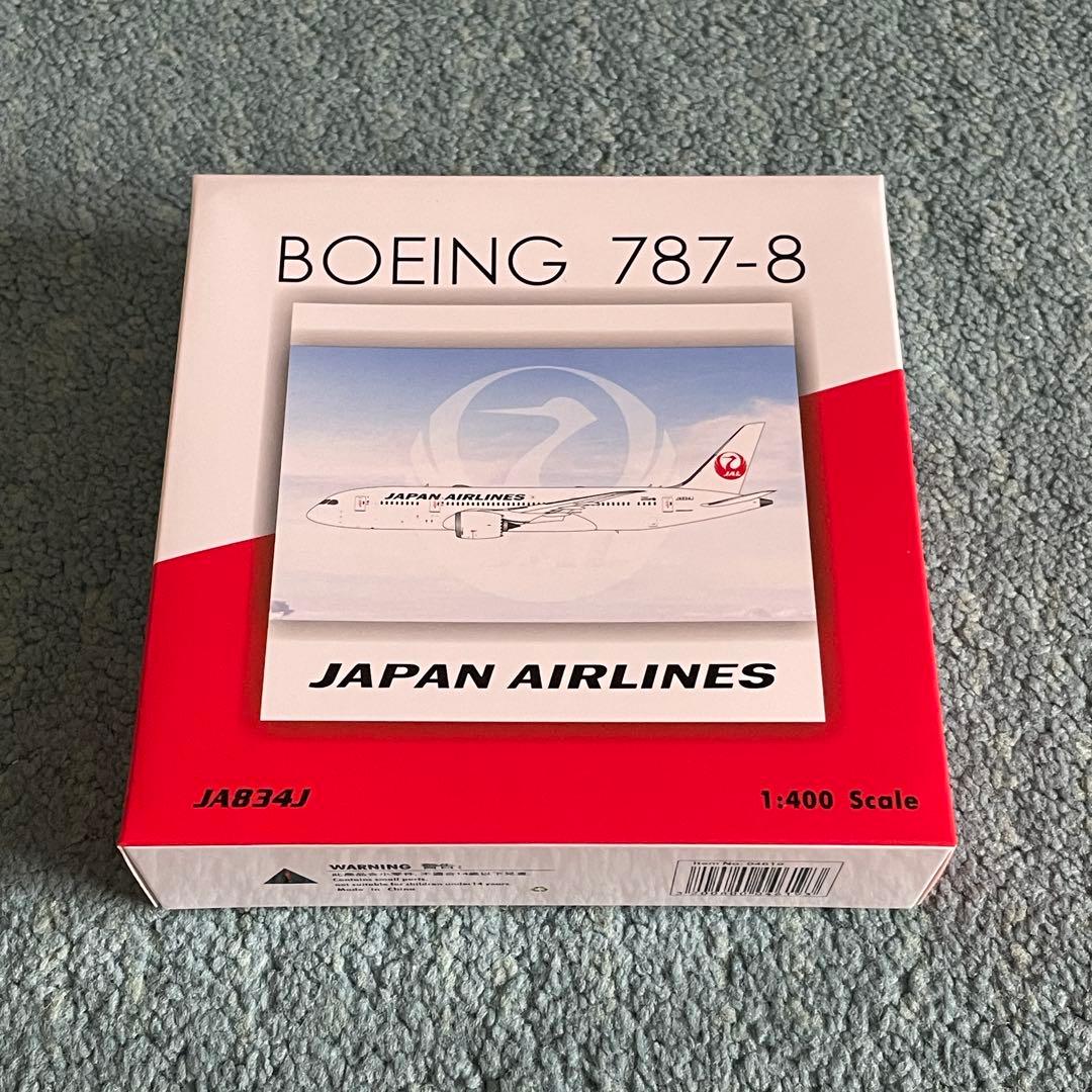 JAL 日本航空 787-8 JA834J ph 1:400