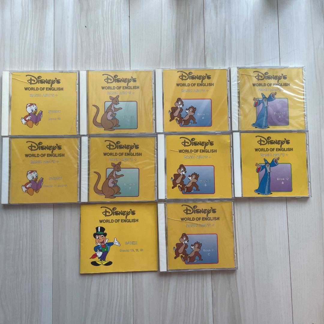 英語教育　Disney World of English 英語CD