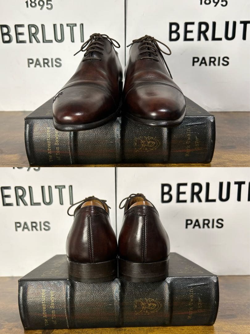 希少　Berluti キモノ オックスフォード　レザーシューズ　7.5