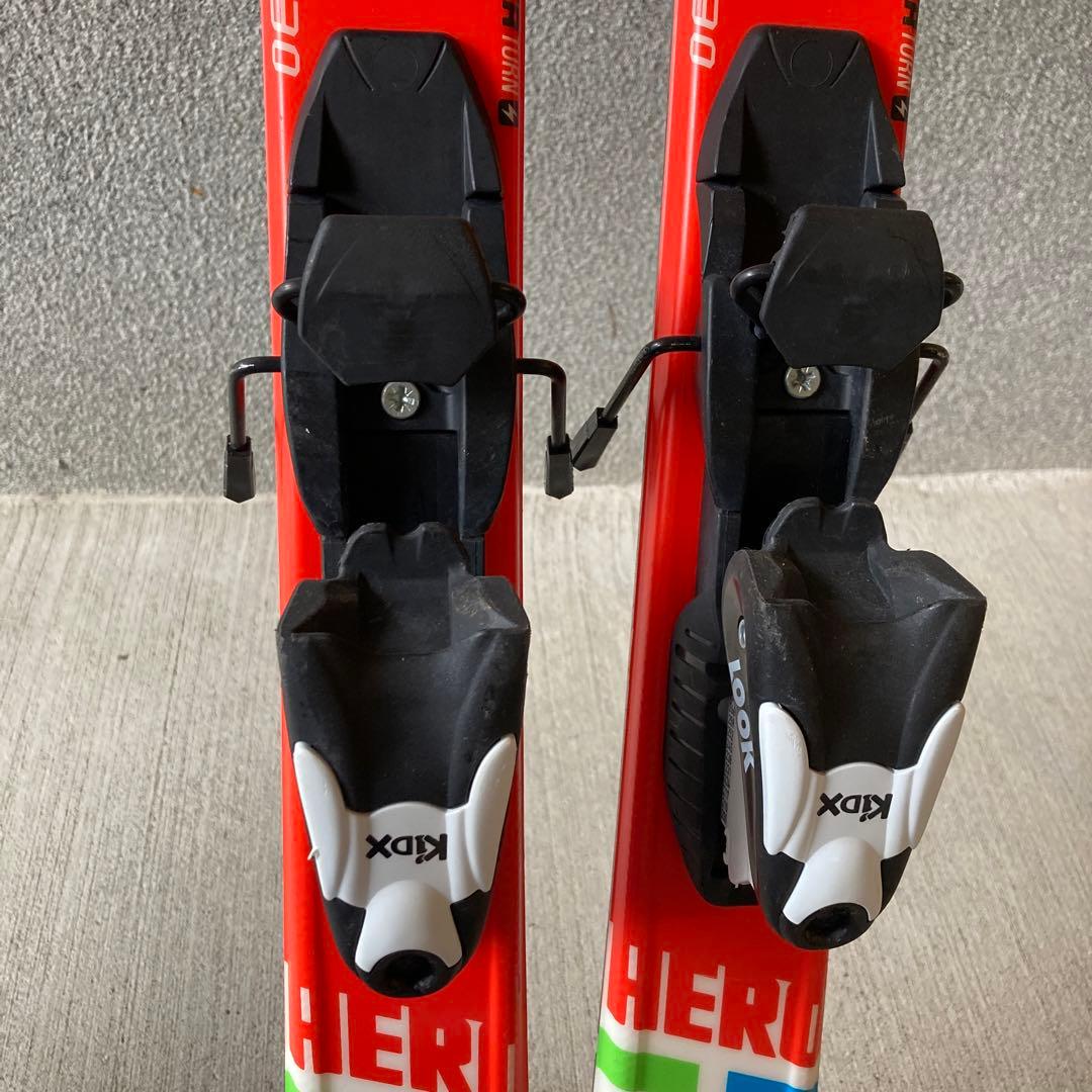 ROSSIGNOL HERO JR 130cm ストック付き フランス製