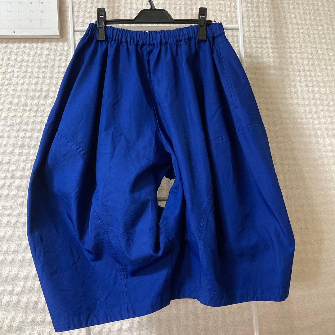 コムデギャルソン　エステルドーナツパンツBLUE