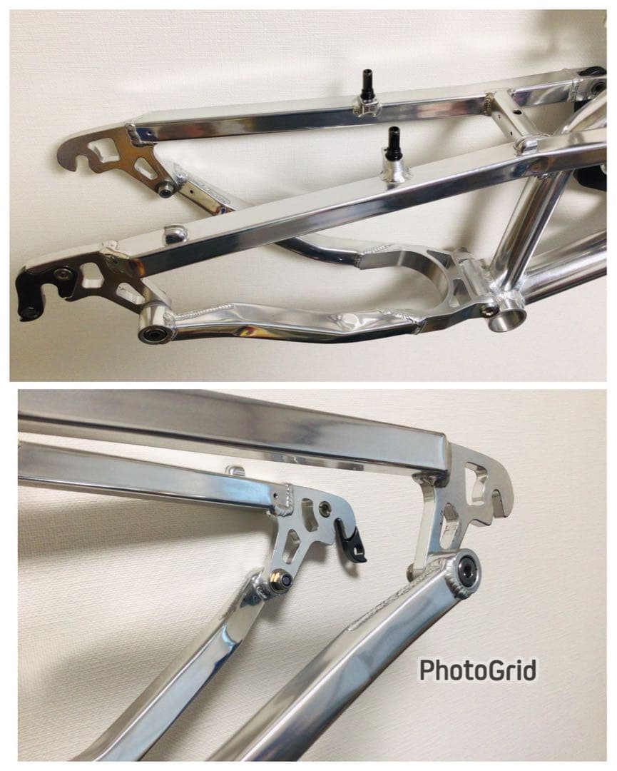 レース用フルサスMTB 英国製 Kinesis アルミ合金フレームセット 未使用