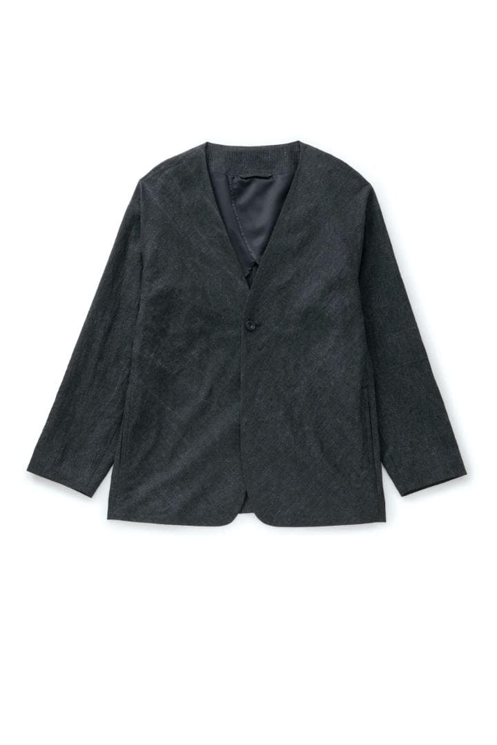 麻墨のジャケット M 墨黒 中川政七商店