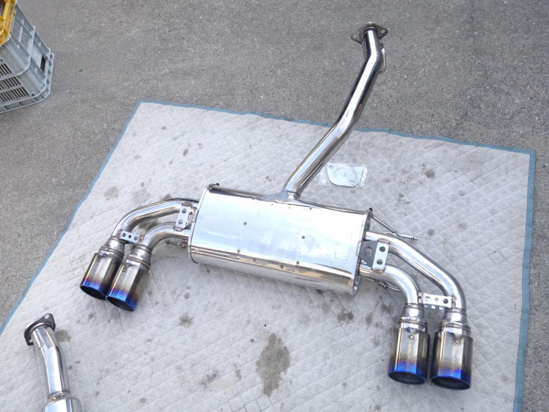 走行小 美品 柿本 ４本出し マフラー 86 brz zn6 zc6