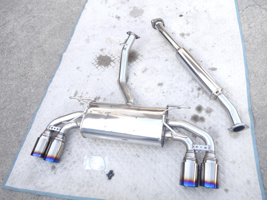 走行小 美品 柿本 ４本出し マフラー 86 brz zn6 zc6