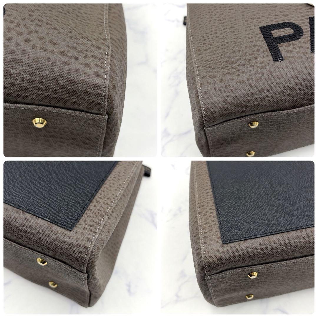 極美品 イアンヌ エアロ330 2way トートバッグ スパンコール アタオ姉妹