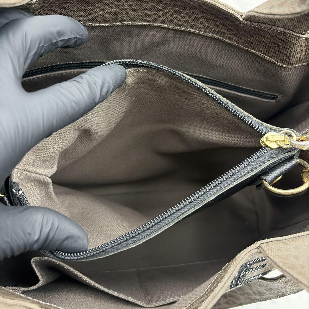 極美品 イアンヌ エアロ330 2way トートバッグ スパンコール アタオ姉妹