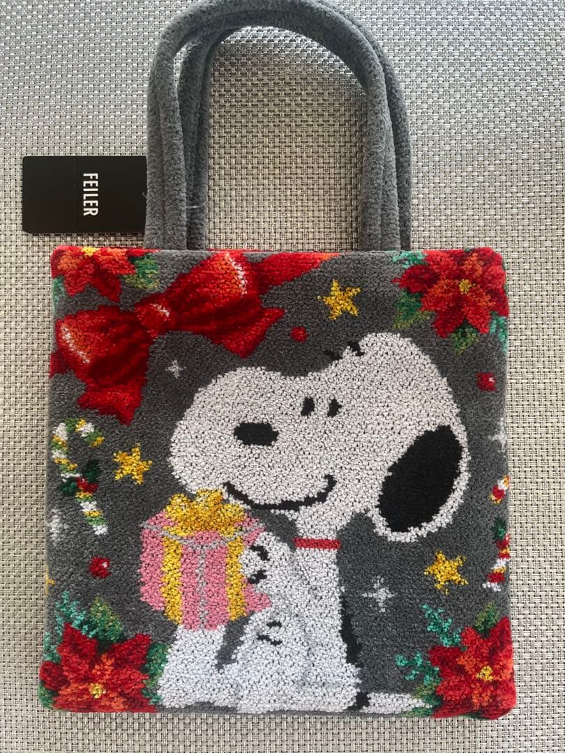 りんごあめさま専用おかいものスヌーピー限定FEILERトートバッグフェイラー