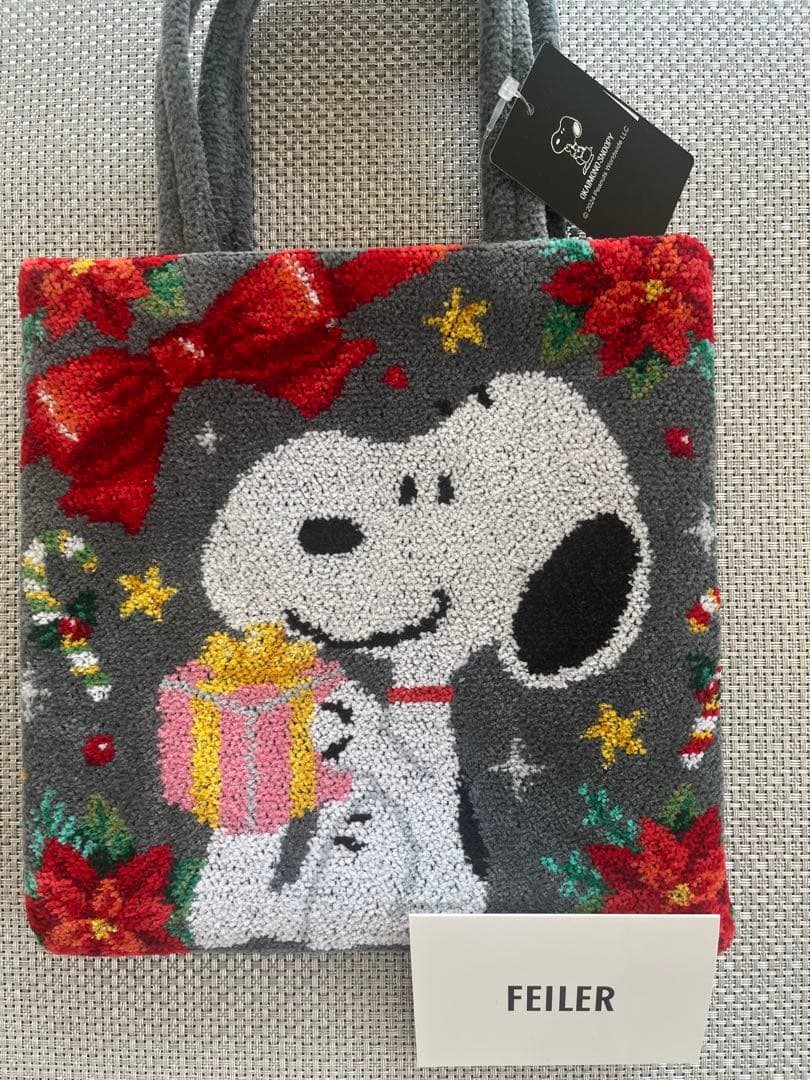 りんごあめさま専用おかいものスヌーピー限定FEILERトートバッグフェイラー