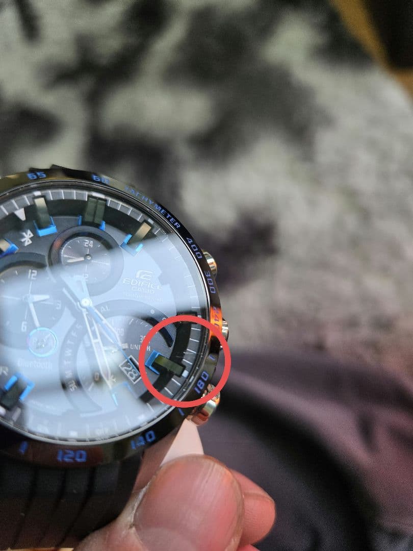 お*軒様 【箱説付・動作OK】CASIO EDIFICE EQB-501XBR-