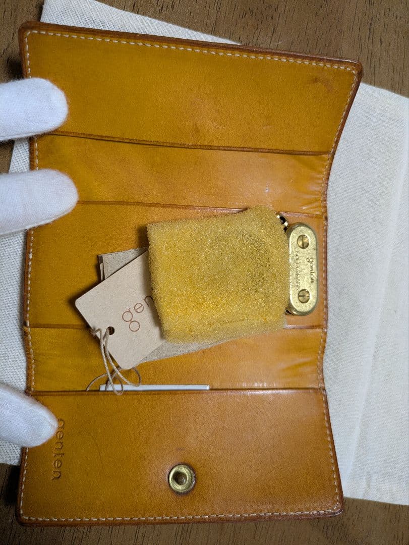 【未使用】genten カットワーク キーケース