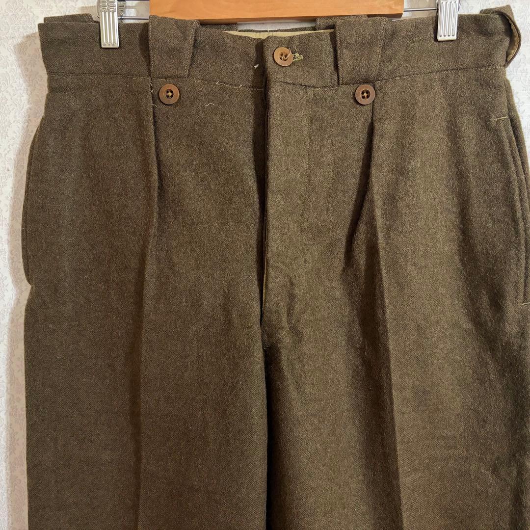 y*ネ様 50's フランス軍 ビンテージ ウールパンツ フレンチアーミー