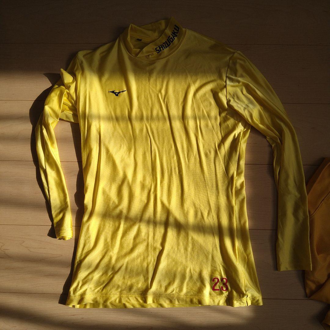 静岡学園　公式戦キーパーユニフォーム　3点セット+インナー