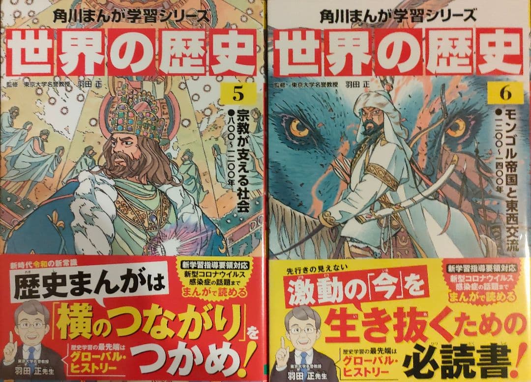 【角川】世界の歴史 全20巻セット(2024年購入)