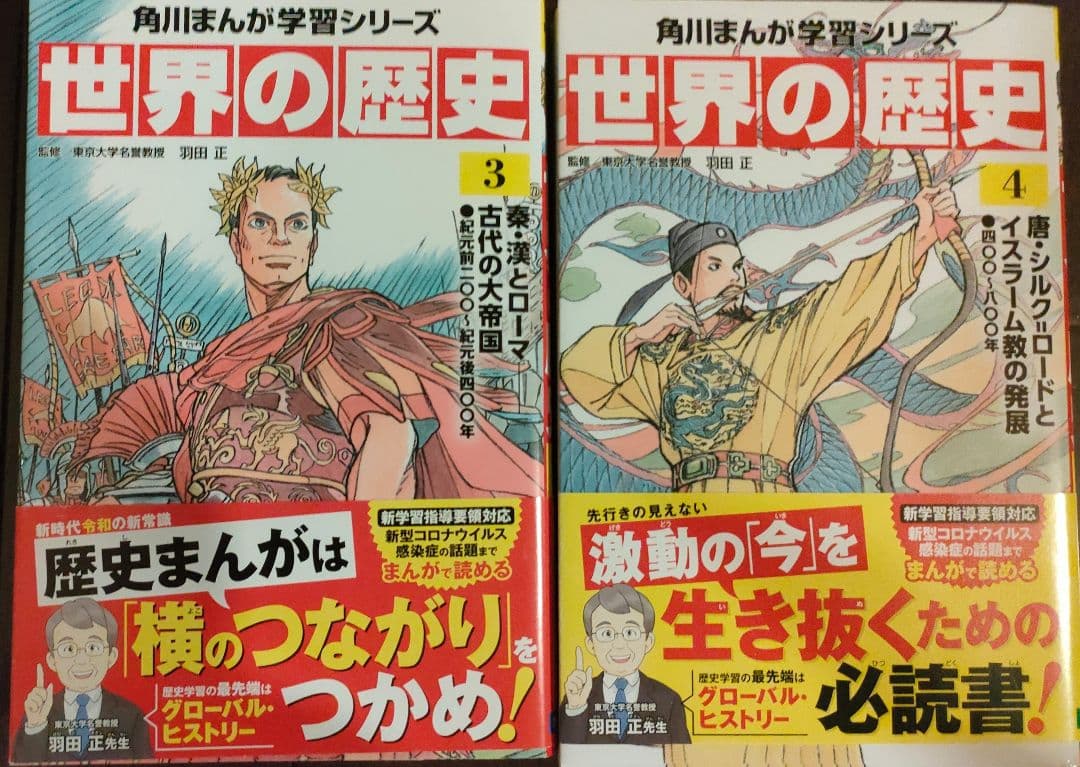 【角川】世界の歴史 全20巻セット(2024年購入)