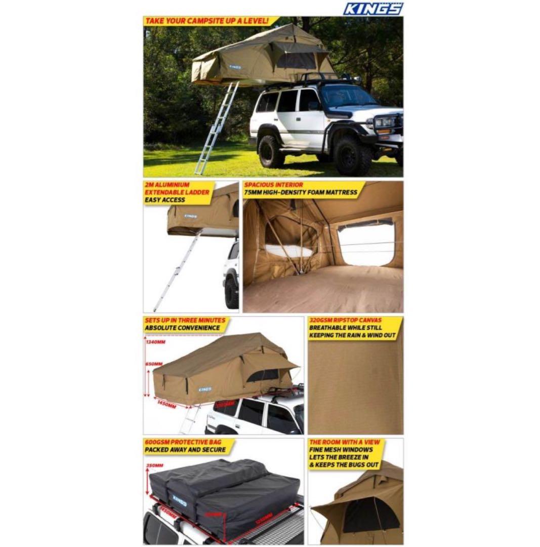 【引き取り希望】アドベンチャーキングス　ルーフテント　ユーザーマニュアル