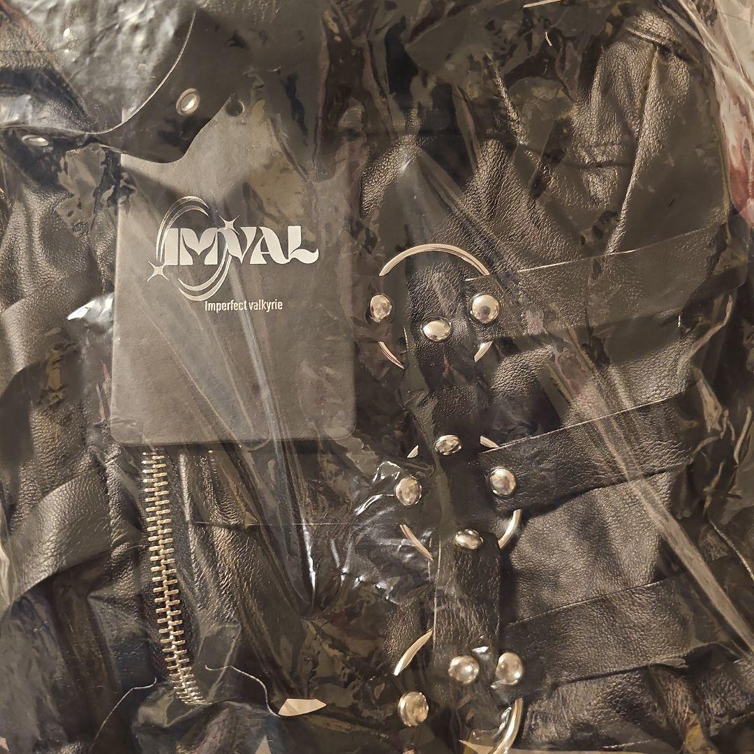 ワンピース IMVAL / Harness Leather Dress [BLK]