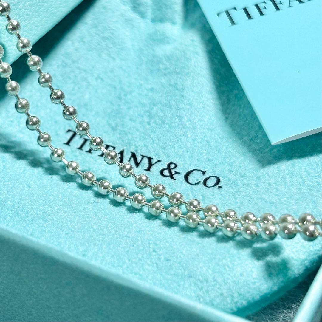 ティファニー　ロング　ボールチェーン　ネックレス　ペンダント　Tiffany