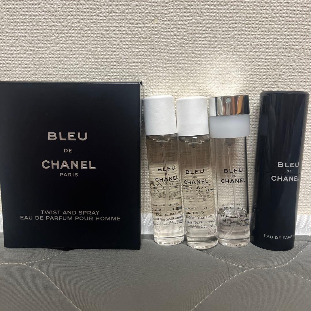 【正規品】BLEU DE CHANEL 3本セット 香水