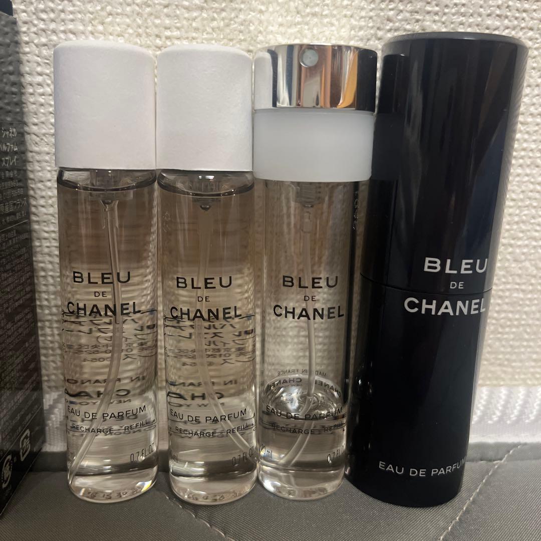 【正規品】BLEU DE CHANEL 3本セット 香水