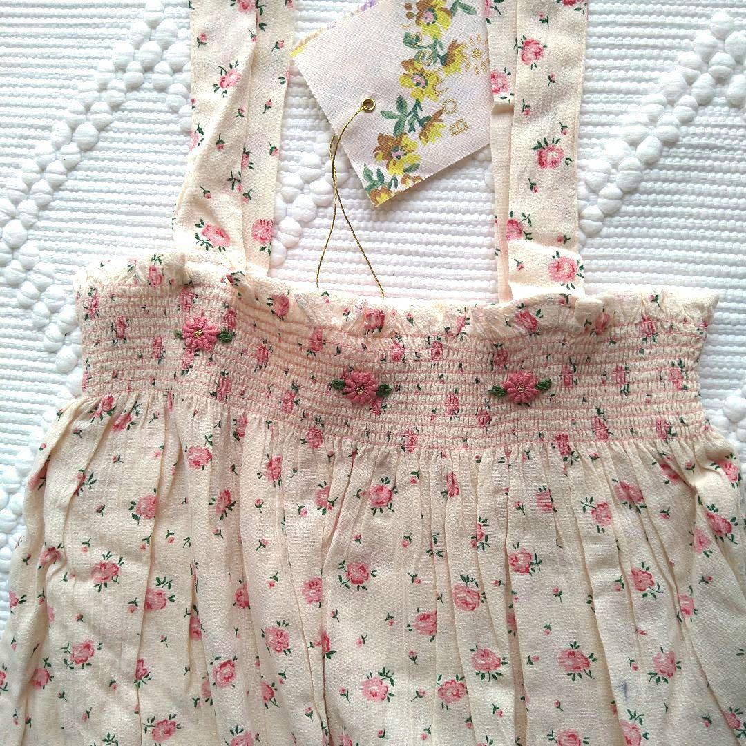 新品♡ bonjour skirt dress ＆scarf 8Y♡