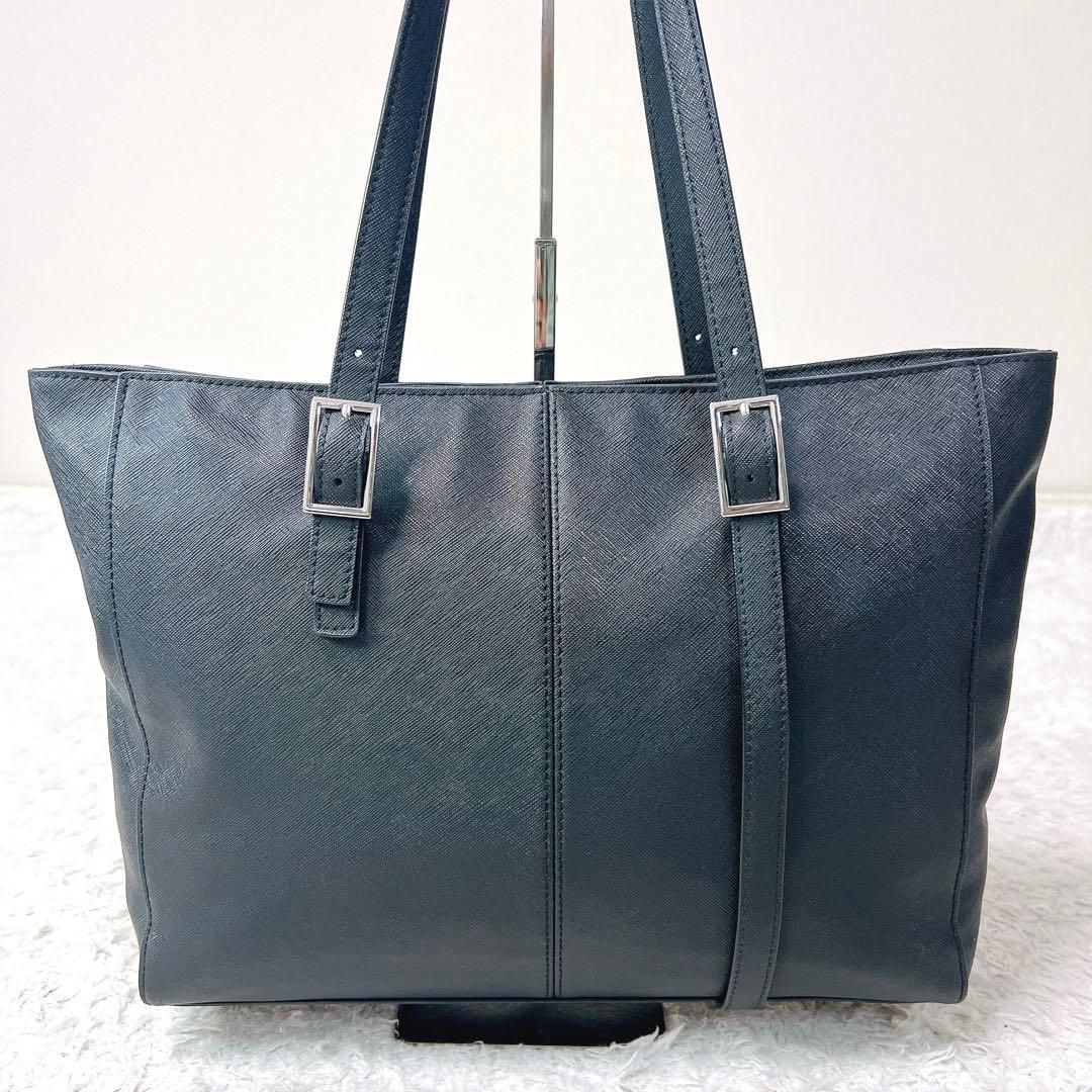 未使用級✨ アルマーニジーンズ トートバッグ ビジネスバッグ PUレザー