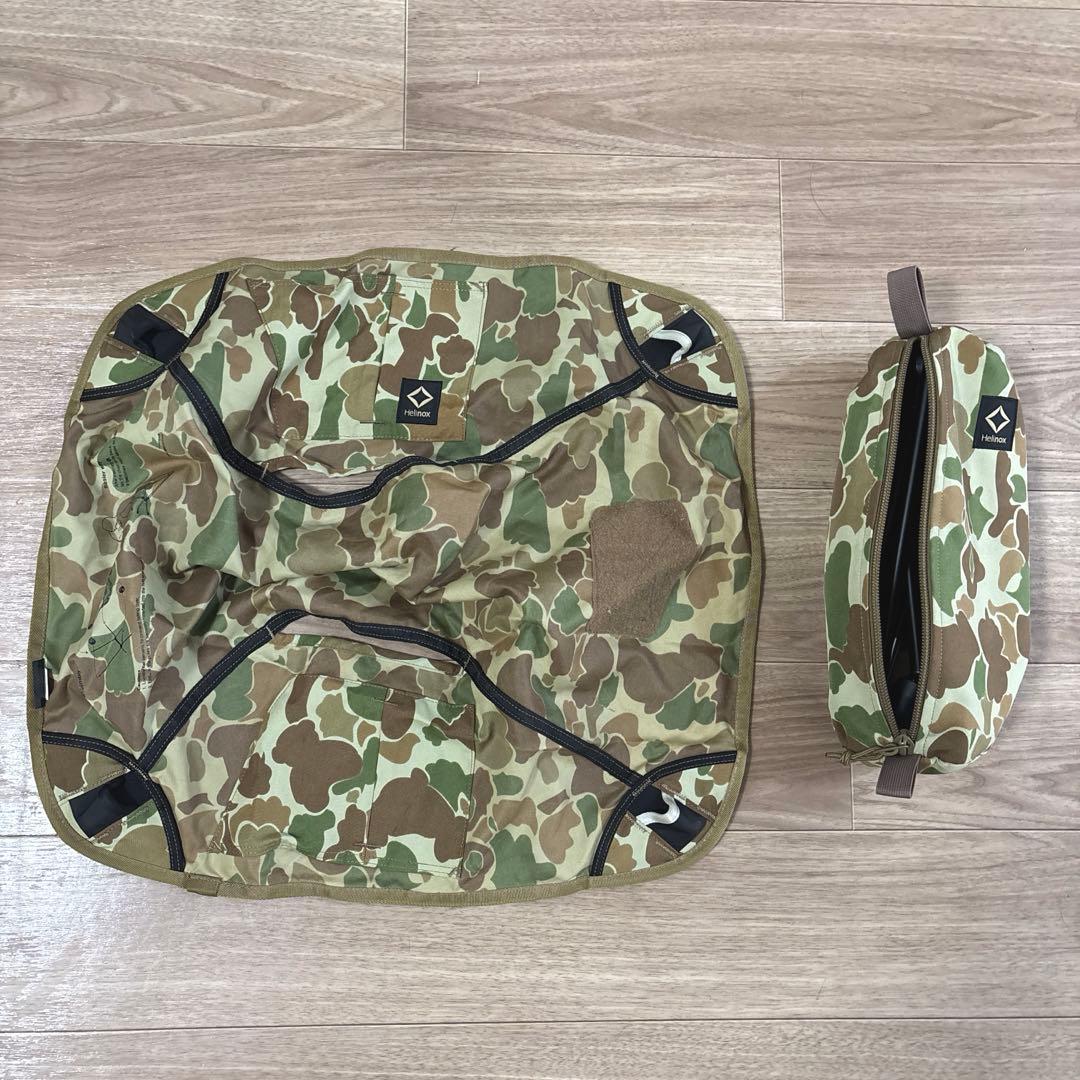 Helinox　タクティカルチェア　ダックカモ