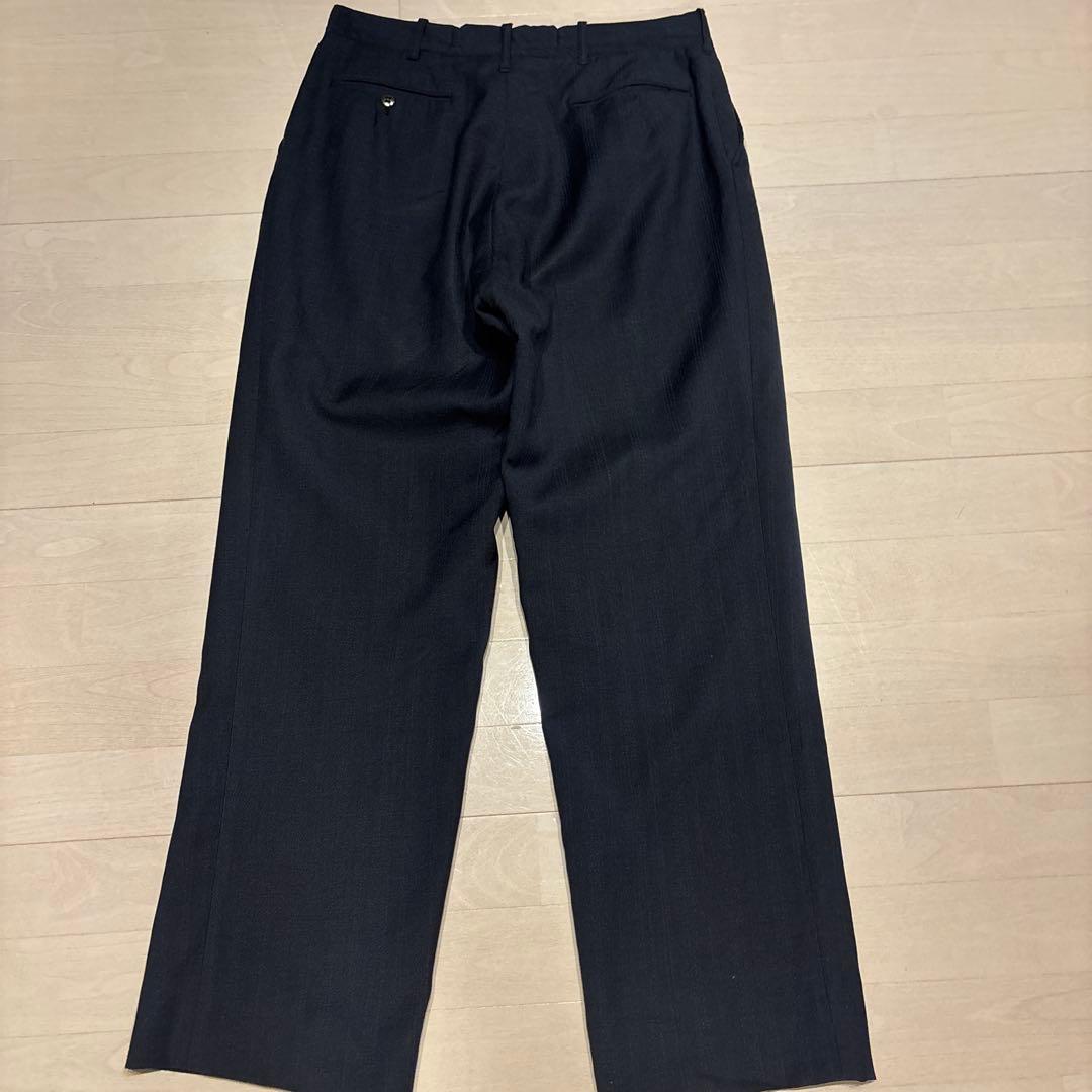 40s スラックス　ウールスラックス　ワイドストレート　usa製　vintage