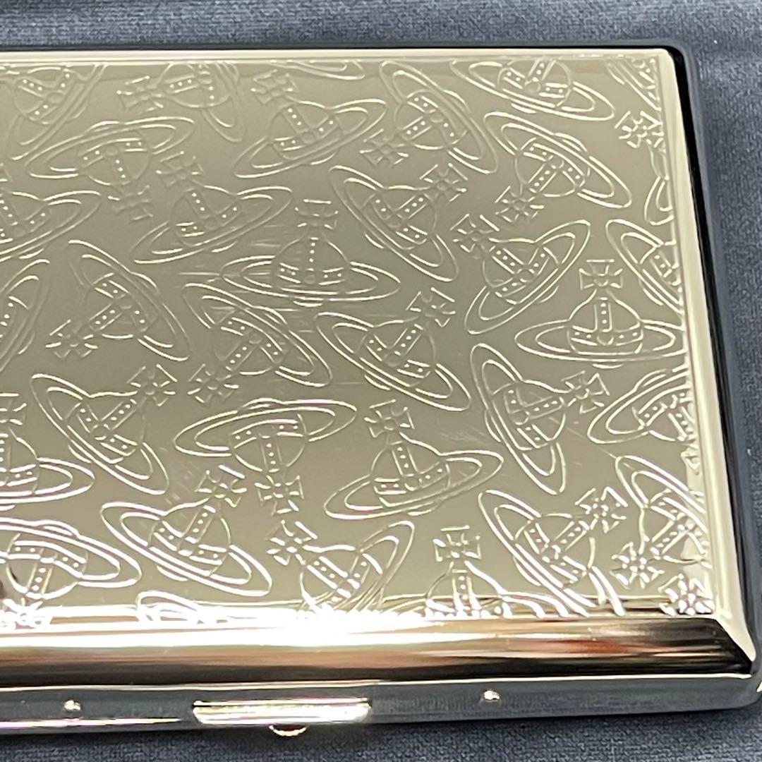 【希少品 廃盤品 未使用】Vivienne Westwood エンボス加工メタル