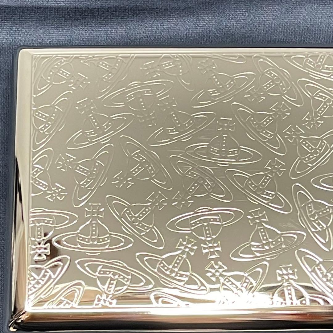 【希少品 廃盤品 未使用】Vivienne Westwood エンボス加工メタル