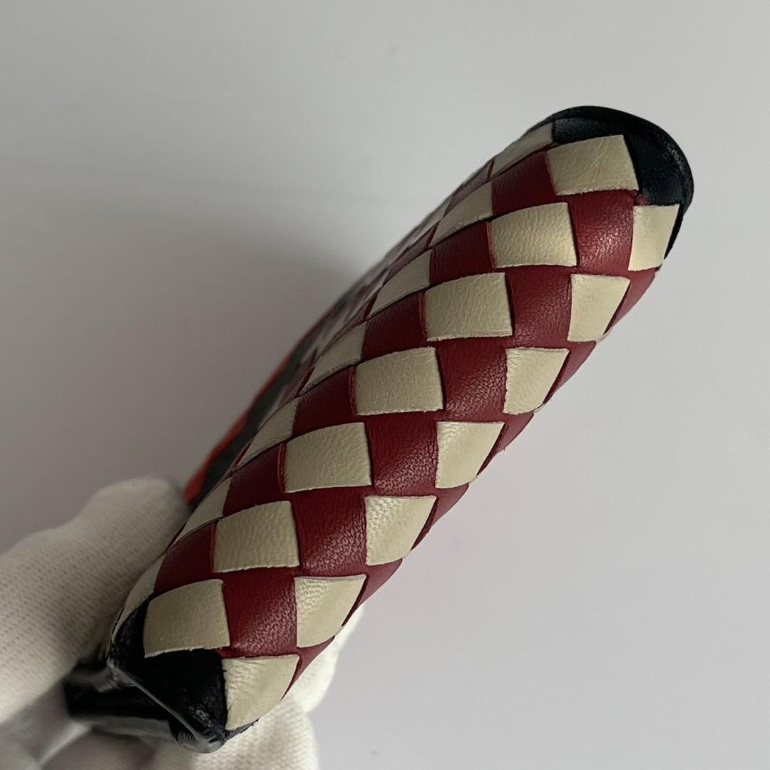 ✨極美品✨　BOTTEGAVENETA イントレチャート　折り財布　メンズ