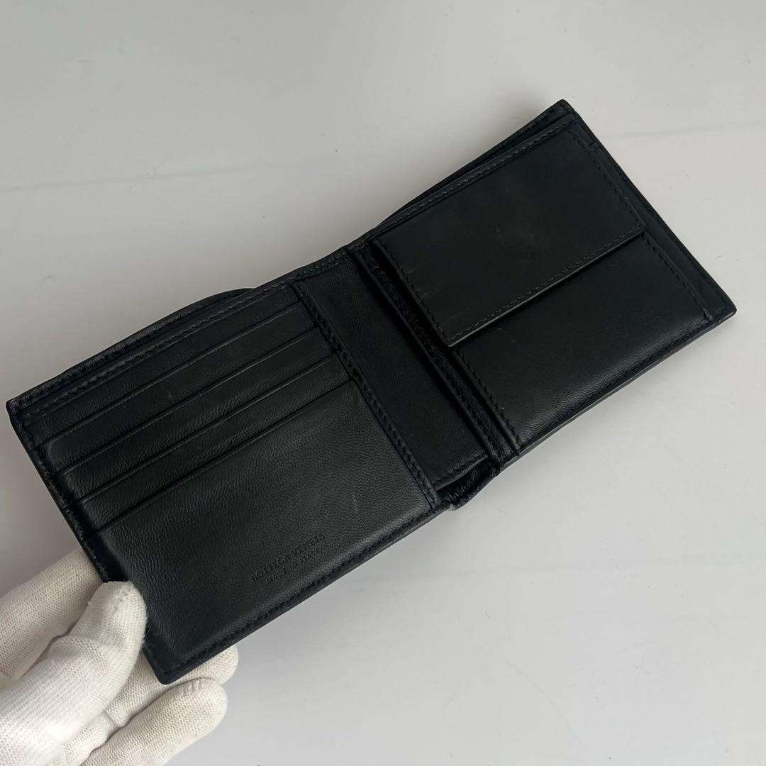 ✨極美品✨　BOTTEGAVENETA イントレチャート　折り財布　メンズ